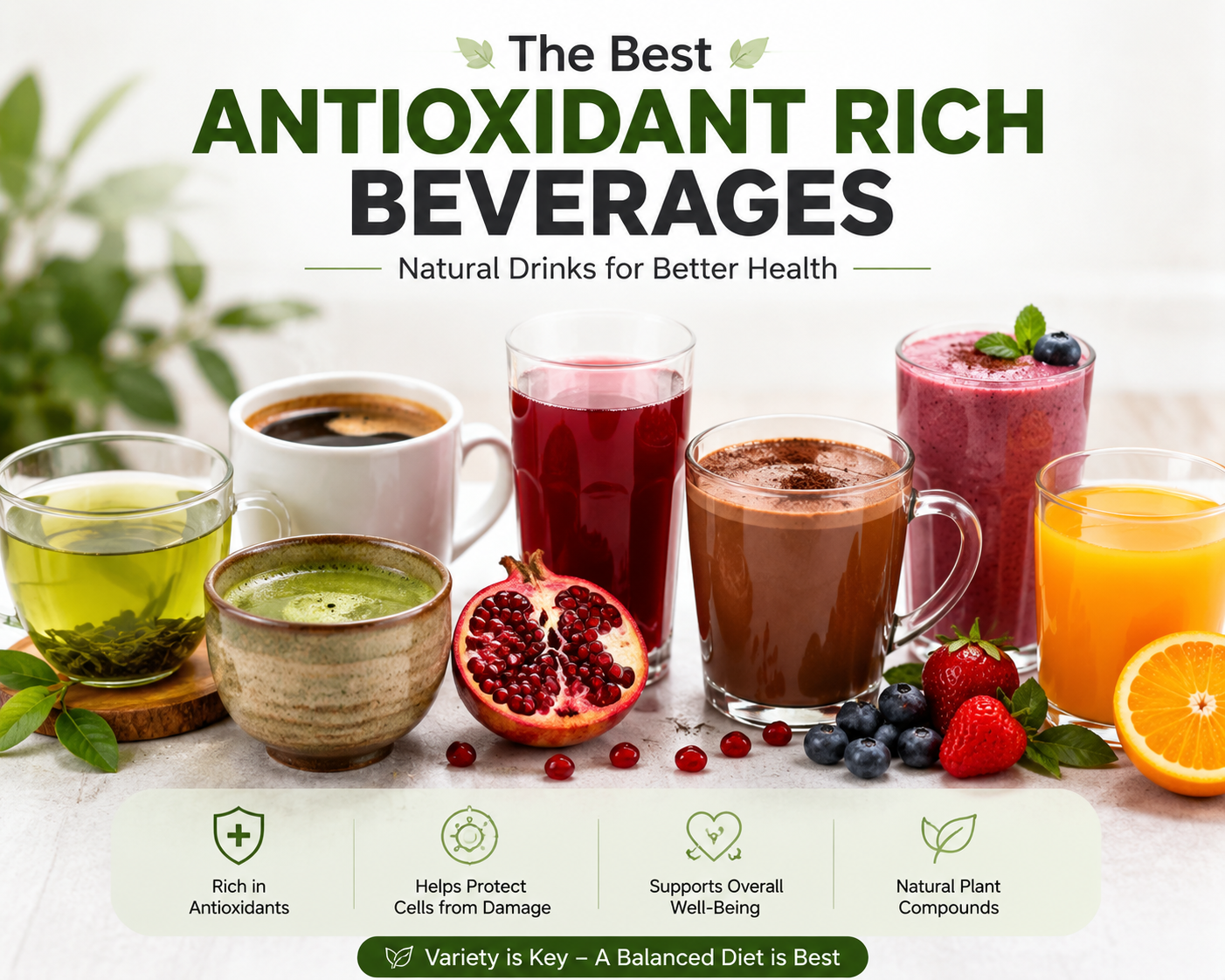 antioxidant rich beverages