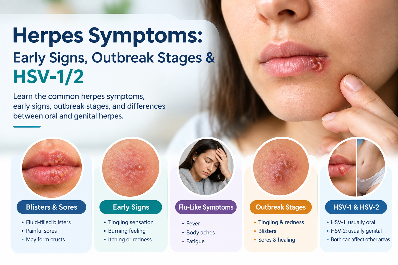 herpes symptoms