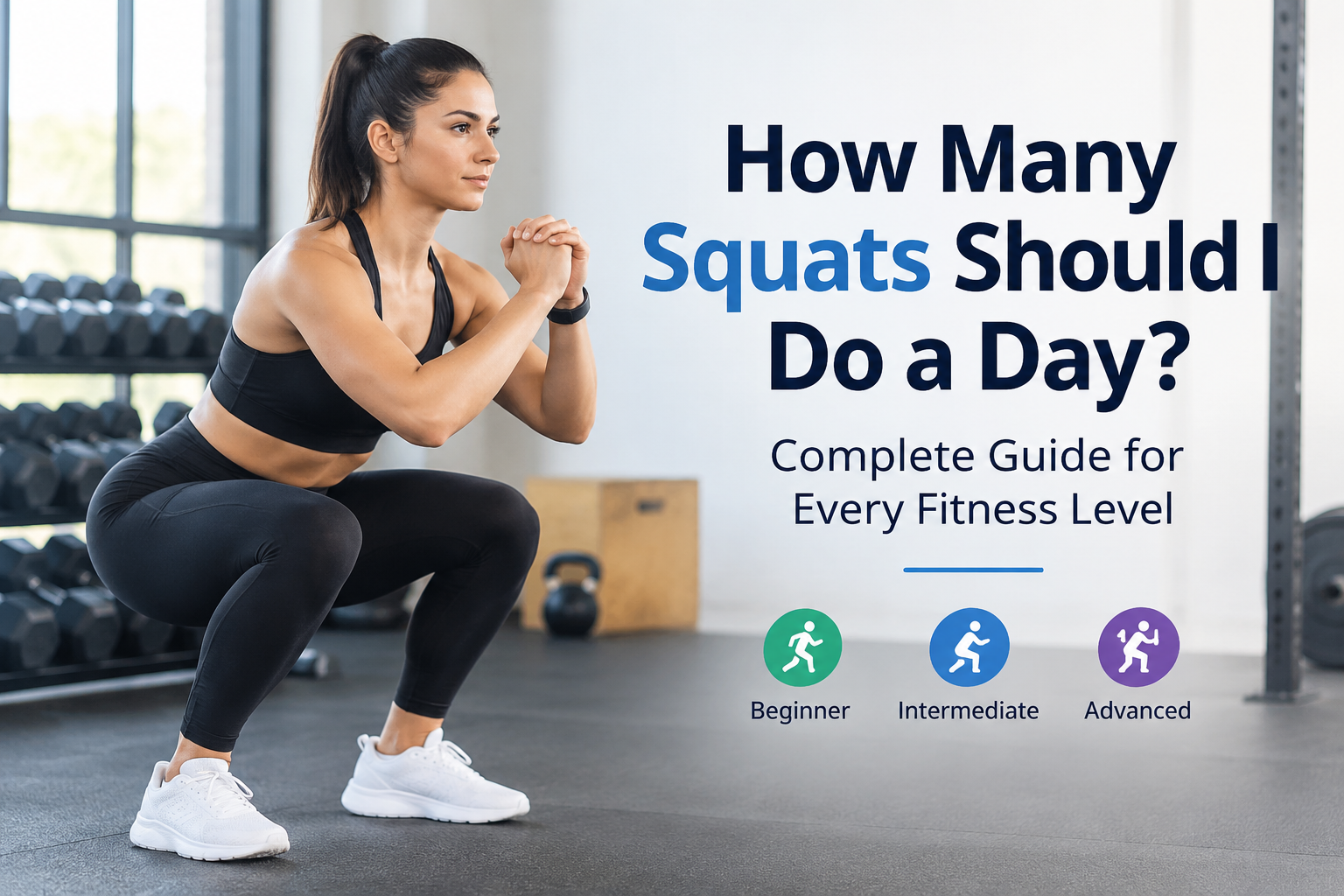 how many squats should i do a day